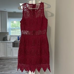 Charlotte Russe Lace Dress. Size Medium.